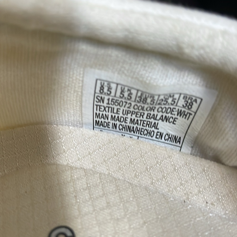 White Sketchers Memory Foam Slip On Sneakers Read… - image 4